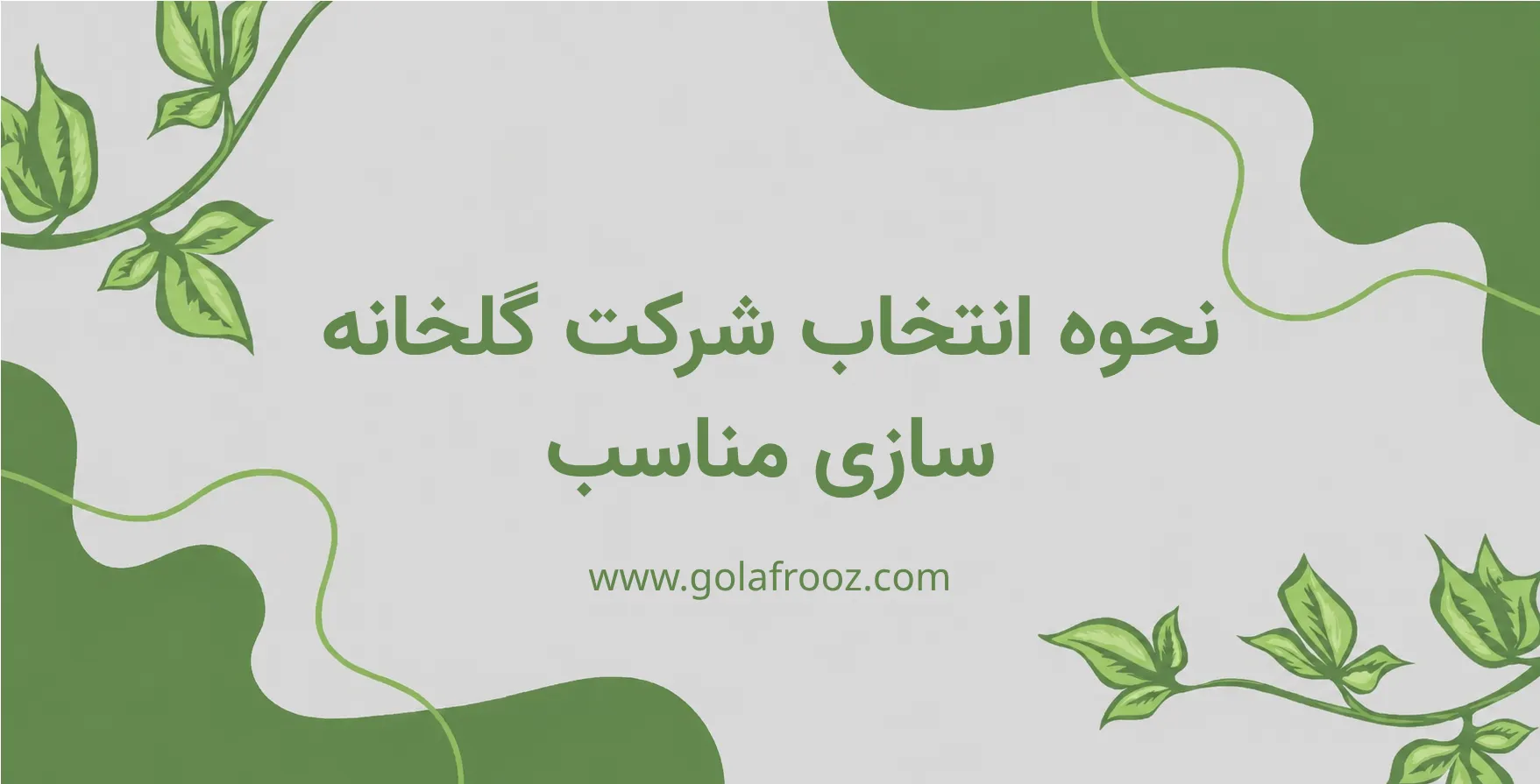 نحوه انتخاب شرکت گلخانه سازی مناسب چگونه است؟