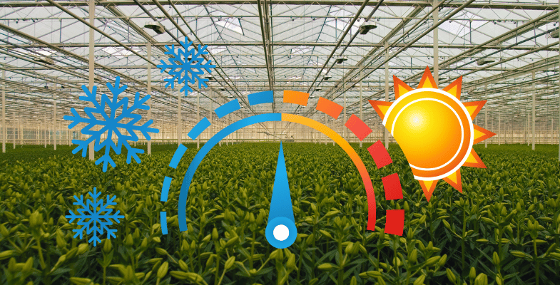 Greenhouse heating and cooling system