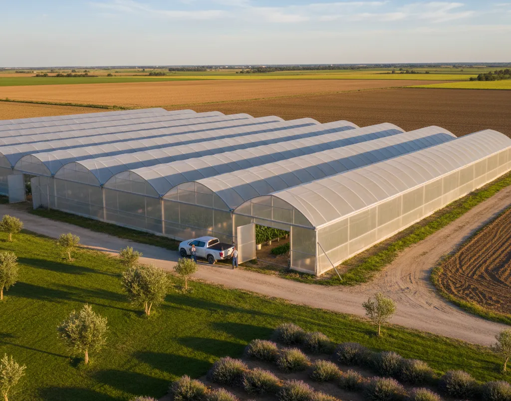 8,000 متر مربع نمونه کار گلخانه اسپانیایی در سنندج