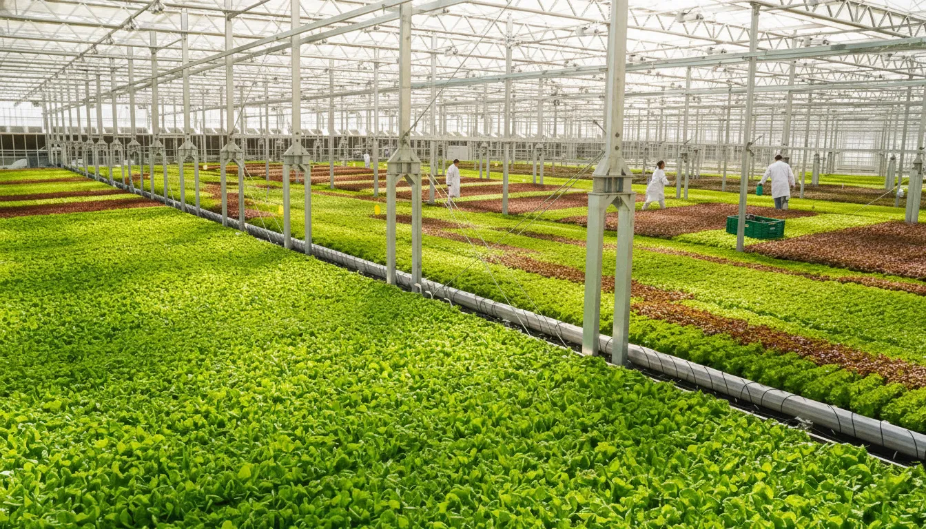 7,700 متر مربع گلخانه اسپانیایی در سعادت شهر شیراز