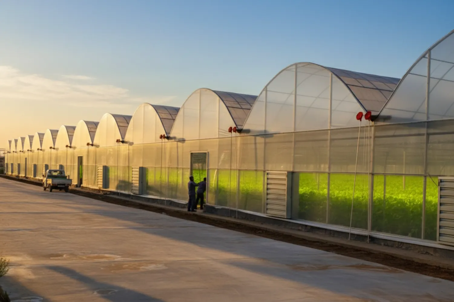 9,000 متر مربع نمونه کار گلخانه اسپانیایی در ورامین