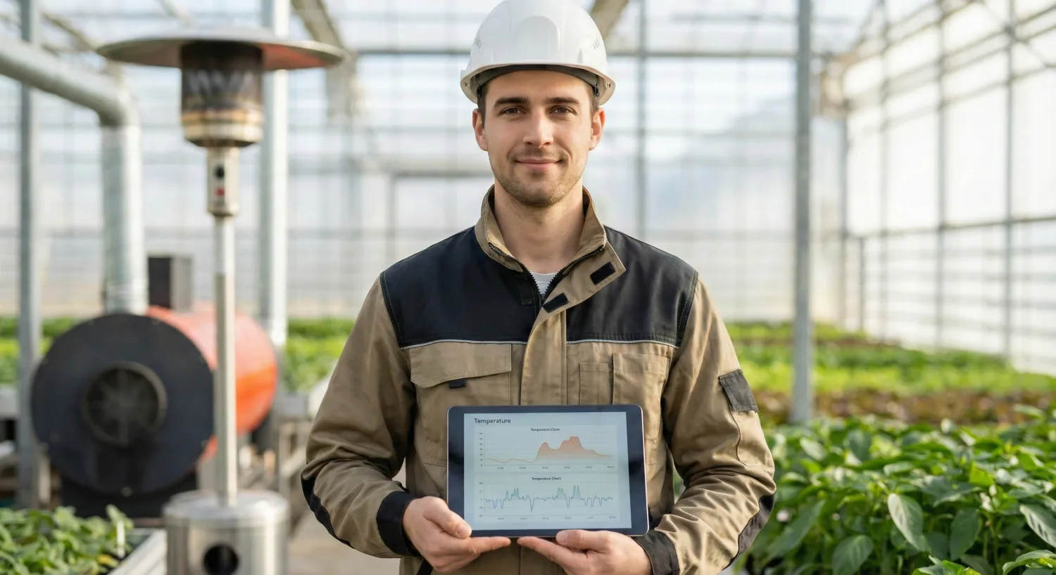 انواع سیستم گرمایشی گلخانه؛ بررسی فنی برای خریدی مطمئن