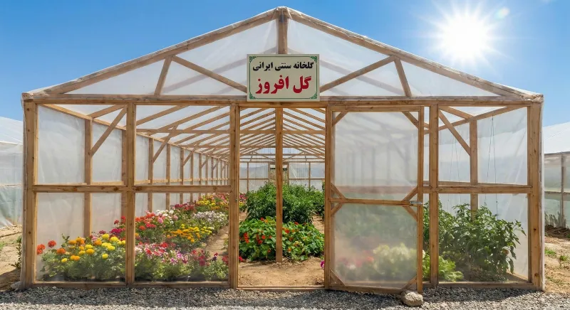 آشنایی با انواع سازه گلخانه