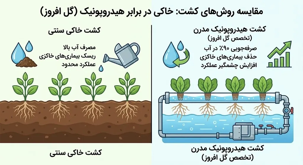 با مفهوم دقیق کشت گلخانه ای چیست، آشنا شوید