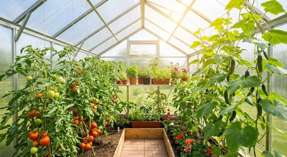 مراحل ساخت گلخانه در خانه