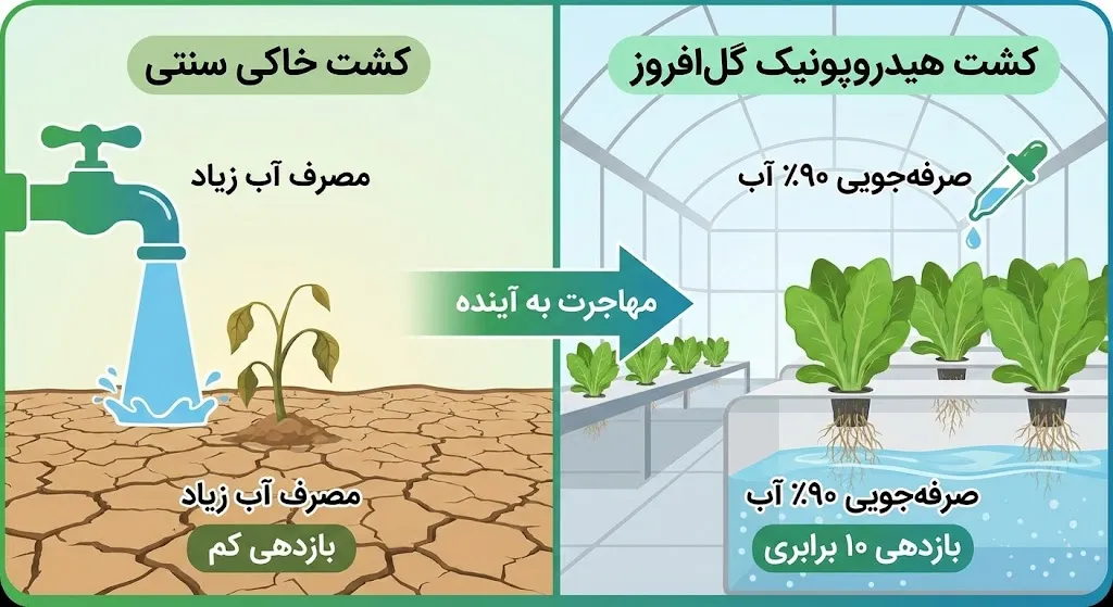 انواع سیستمهای هیدروپونیک و کاربرد آنها در ایران
