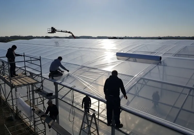 تفاوت گلخانه اسپانیایی و ایرانی در ساخت گلخانه