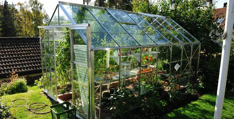 مراحل ساخت گلخانه خانگی