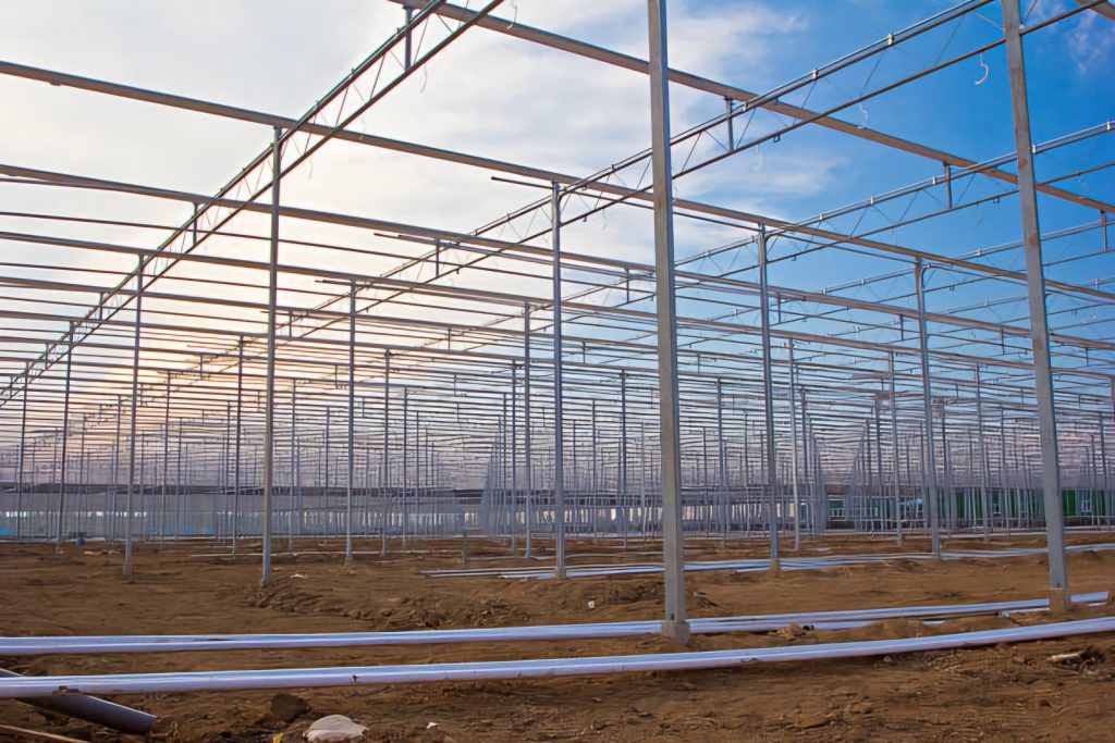 سازه گلخانه آلومینیومی