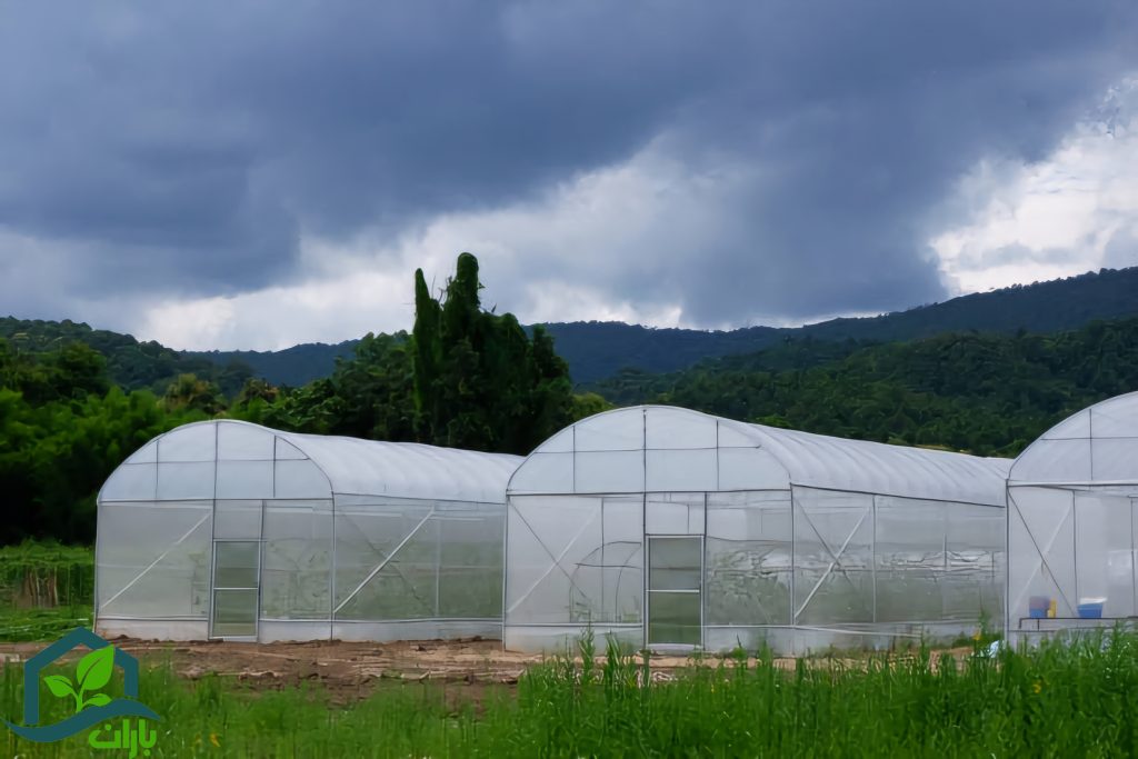 سازه گلخانه پلاستیکی